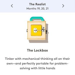 Lovevery - Montessori Lockbox